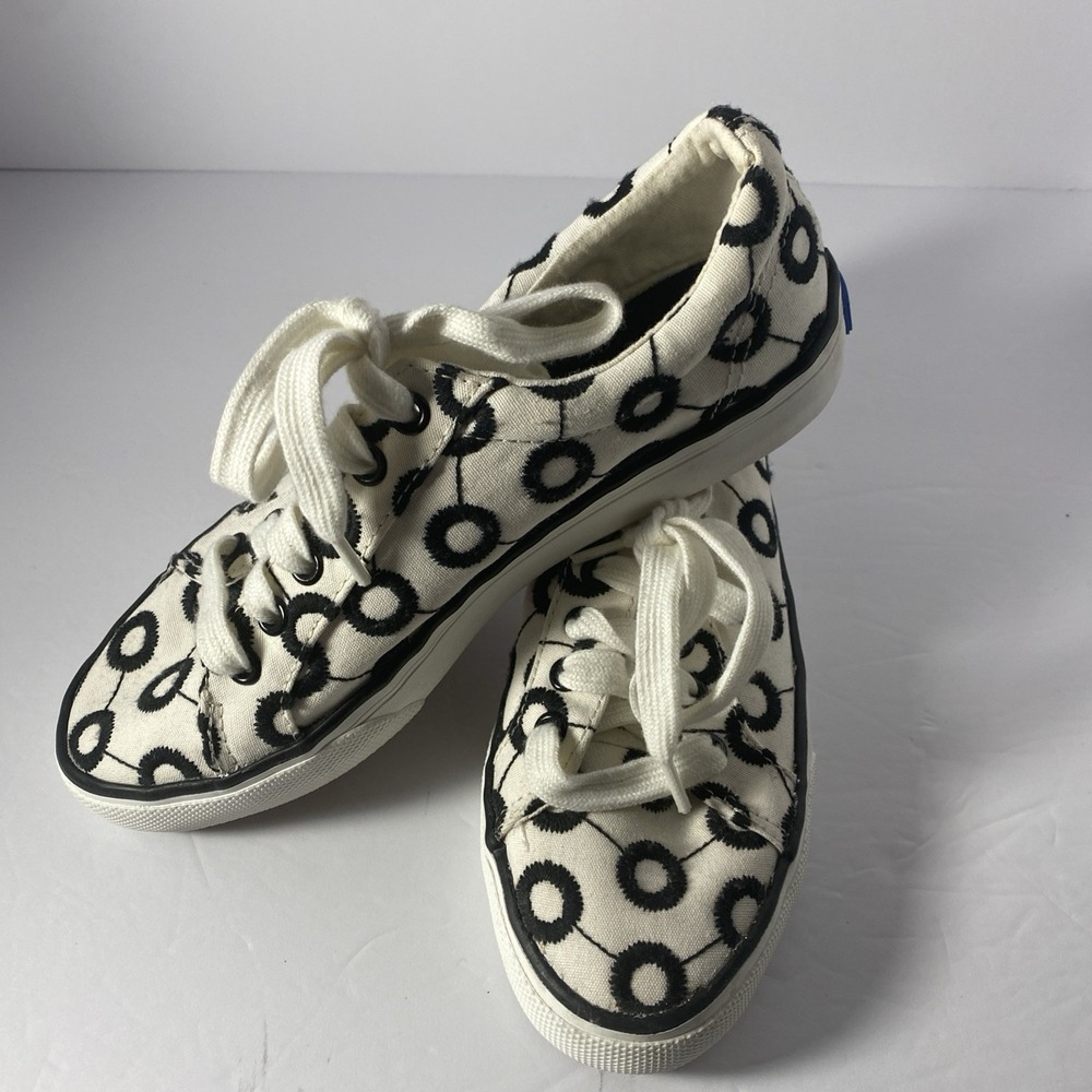 Jed's Jump Kick Mod‎ Embroidery Sneakers Size 6.5 Woman's